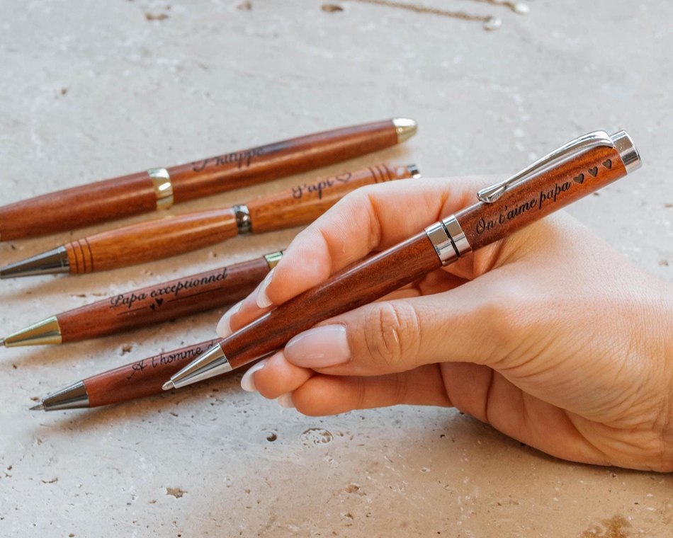 Cadeaux d’entreprise — idée de personnalisation Luxx Engraving
